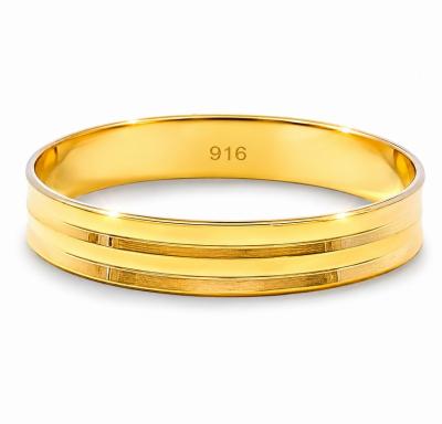 Merchant9 Cincin Emas Belah Rotan Minimalist Line