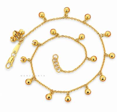 Merchant9 Rantai Kaki Polo Gantung Bells L:0.1CM