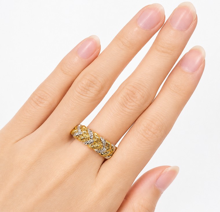 Merchant9 Cincin Emas Kait Dimensi 2C L:0.7CM
