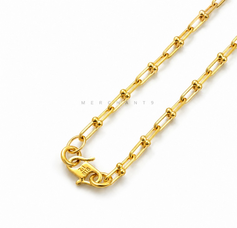 Merchant9 Rantai Leher Hardware L:0.35CM