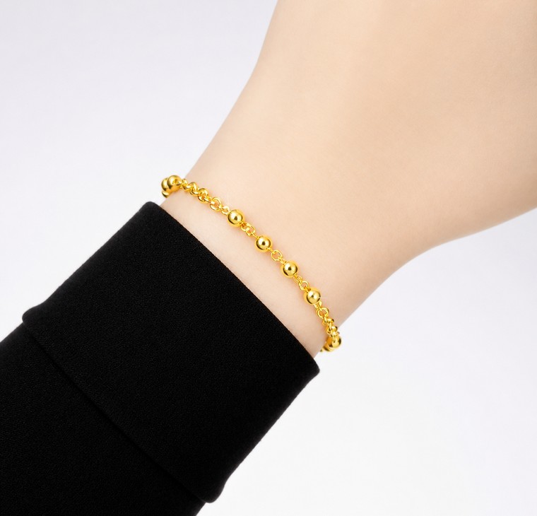 Merchant9 Rantai Tangan Sauh Pearl L:0.4CM
