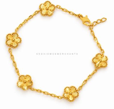 Merchant9 Rantai Tangan Sauh Sakura Flower 5 L:1.1CM