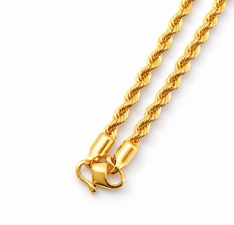 Merchant9 Rantai Leher Choker Pintal Siput Love L:0.3CM