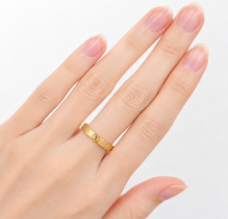 Merchant9 Cincin Emas Belah Rotan Ctier L:0.35CM