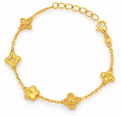 Merchant9 Rantai Tangan Sauh Bunga Daisy L:0.8CM