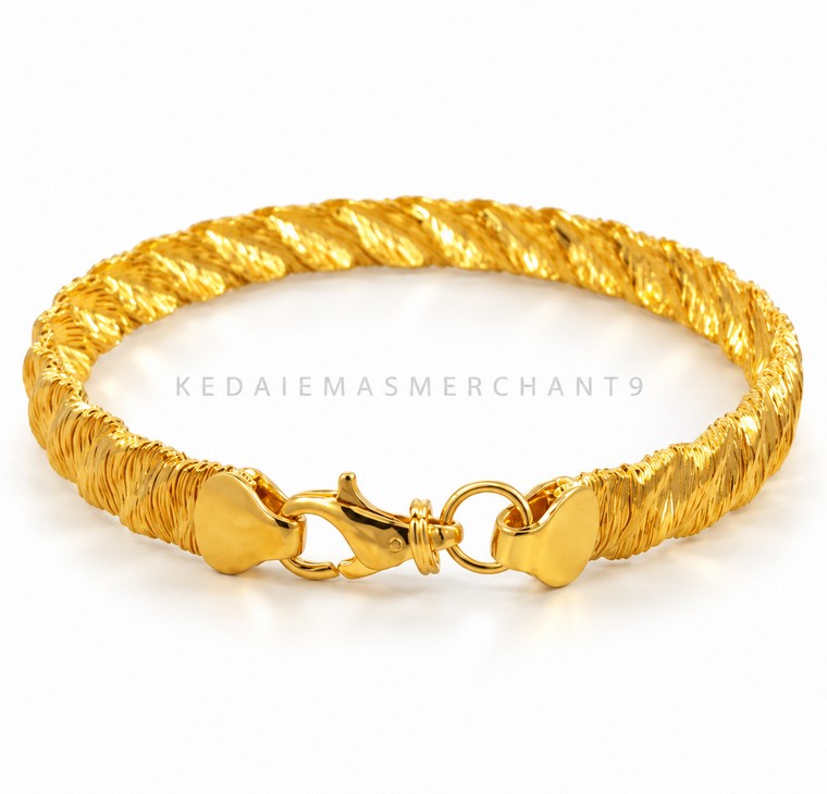 Merchant9 Rantai Tangan Twist Cecelia L:0.6CM