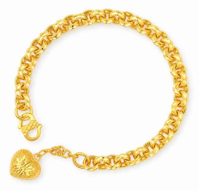 Merchant9 Rantai Tangan Kendi Dimensi Pasir Love Gantung L:0.6CM
