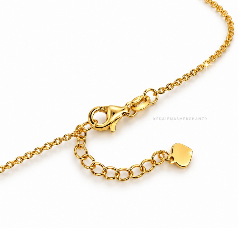 Merchant9 Rantai Leher Choker Polo Butterfly Dangle Pearl Minimalist