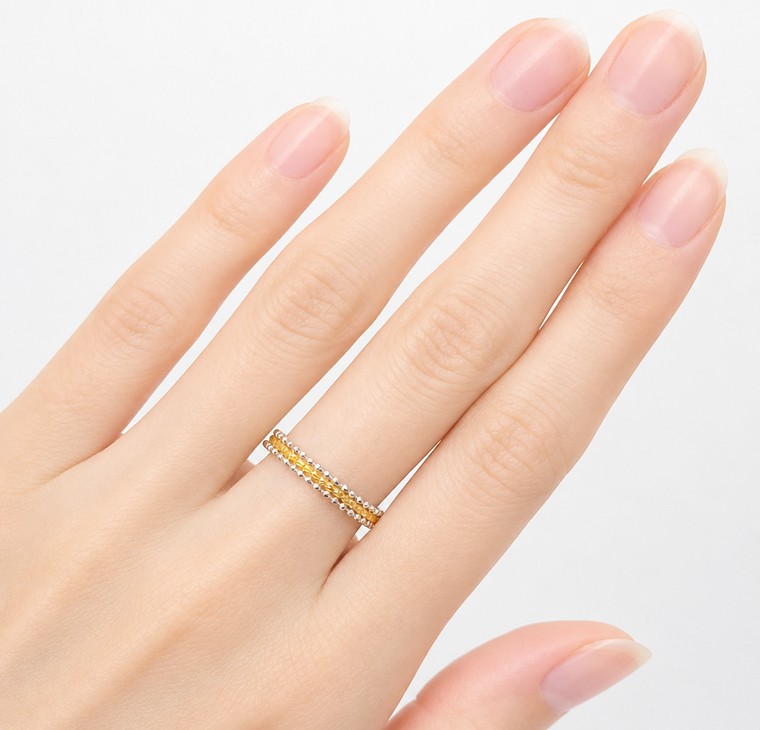 Merchant9 Cincin Emas NOVA Biji Sawi 2C L:0.25CM