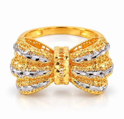 Merchant9 Cincin Emas Ribbon Kerawang 2C