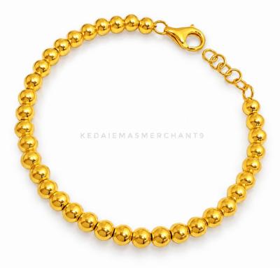 Merchant9 Rantai Tangan Pearl Polish L:0.4CM