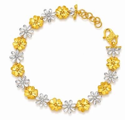 Merchant9 Rantai Tangan Daisy Clover 2C L:0.8CM