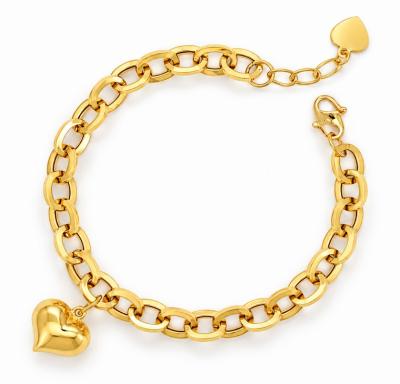 Merchant9 Rantai Tangan Choker Sauh Oval Love L:0.65CM