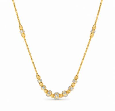 Merchant9 Rantai Leher Mesin Box Choker Bola Planet 2C L:0.1CM