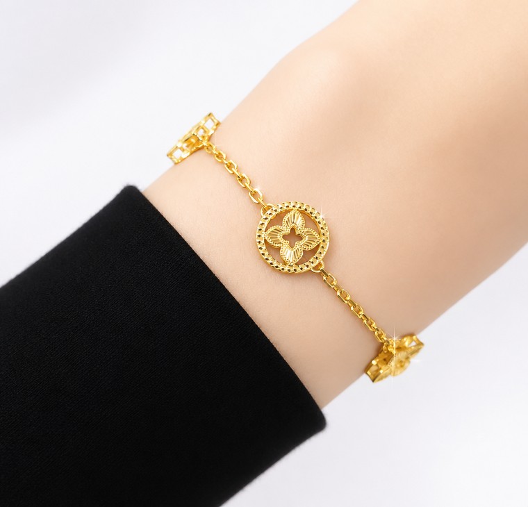 Merchant9 Rantai Tangan Sauh Fleur L:1CM