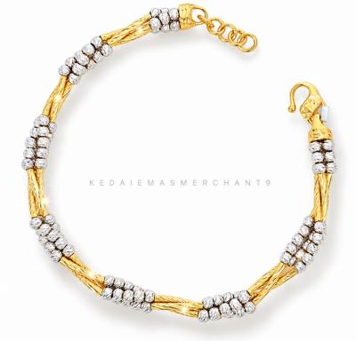 Merchant9 Rantai Tangan Megan Tocang 3 Boba 2C L:0.4CM
