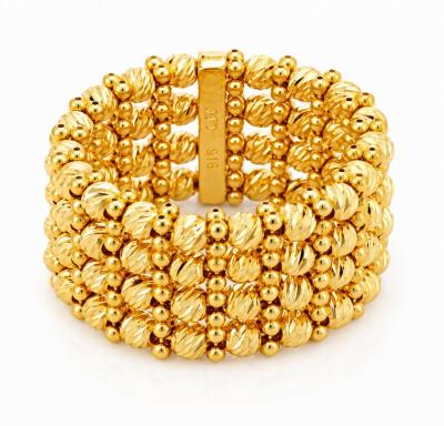 Merchant9 Cincin Emas Boba Italian 4 Layer L:1.1CM