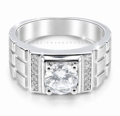 Merchant9 Cincin Perak Batu Putih CPWHMS