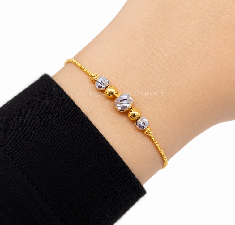 Merchant9 Rantai Tangan Choker Mesin Box Candy Polish Dimensi 2C L:0.6CM