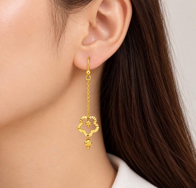 Merchant9 Subang Dangle Flower