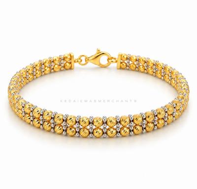 Merchant9 Gelang Oval Boba Italian 2 Layer 2C L:0.55CM