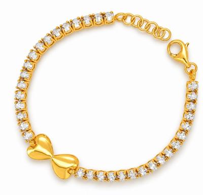 Merchant9 Rantai Tangan Choker Ribbon Diamond Cut 2C L:1CM
