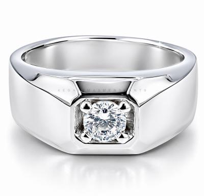 Merchant9 Cincin Perak Batu Putih A23211M