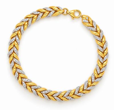 Merchant9 Rantai Tangan Tocang Polish Dimensi 2C L:0.6CM