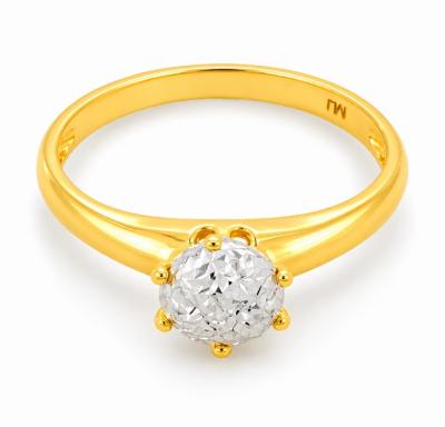 Merchant9 Cincin Fesyen Diamond Cut Ice L:0.6CM