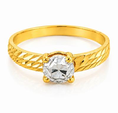Merchant9 Cincin Emas Solitare Dimensi 2C L:0.5CM