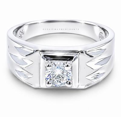 Merchant9 Cincin Perak Batu Putih 3405