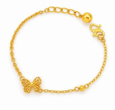 Merchant9 Rantai Tangan Sauh Butterfly Ball L:1.1CM