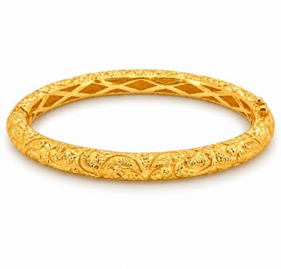 Merchant9 Gelang Klasik Anggun Kerawang Matte L:0.5CM
