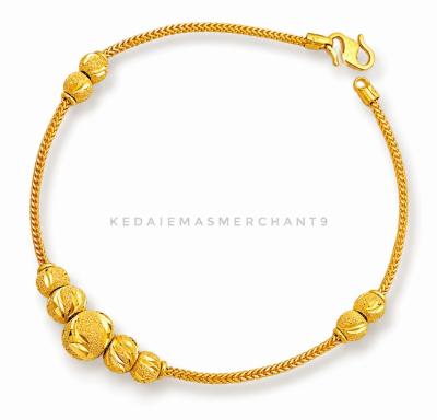 Merchant9 Rantai Tangan Choker Mesin Box Candy Marble L:0.6CM