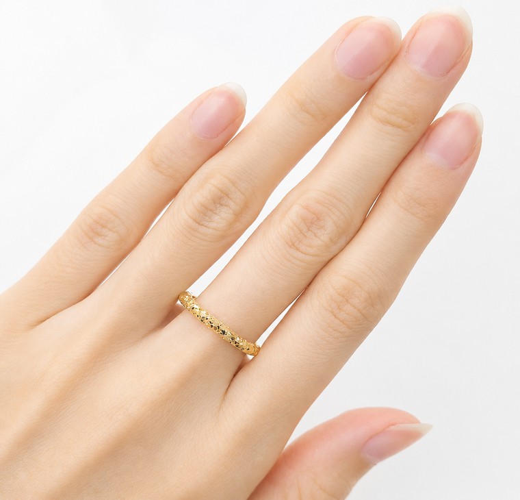 Merchant9 Cincin Emas NOVA Ice Cut L:0.2CM