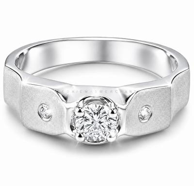 Merchant9 Cincin Perak Batu Putih CPJGWHITE