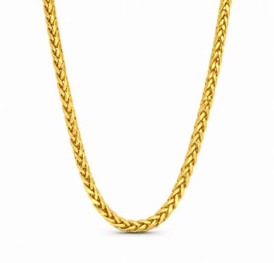 Merchant9 Rantai Leher Tocang Polish L:0.5CM