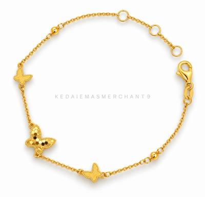 Merchant9 Rantai Tangan Polo Honey Butterfly Minimalist