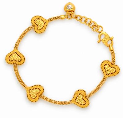 Merchant9 Rantai Tangan Belut Love Pasir L:0.2CM