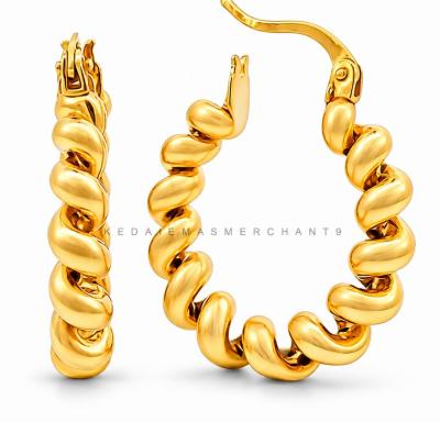 Merchant9 Subang Fusilli Polish Dia:1.4CM