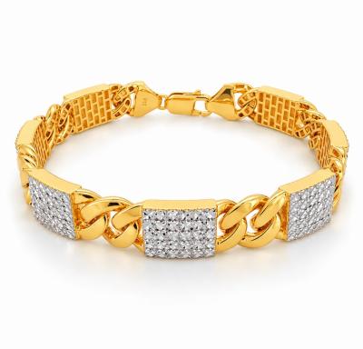 Merchant9 Rantai Tangan Gajah Square Diamond Cut 2C L:0.9CM