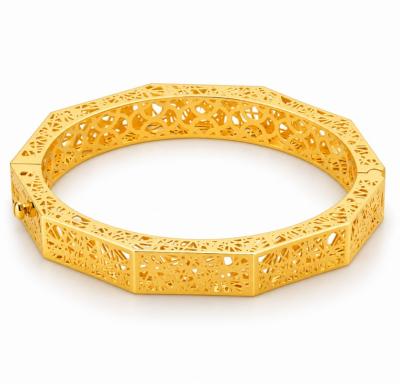 Merchant9 Gelang Hexagon Kerawang L:0.85CM
