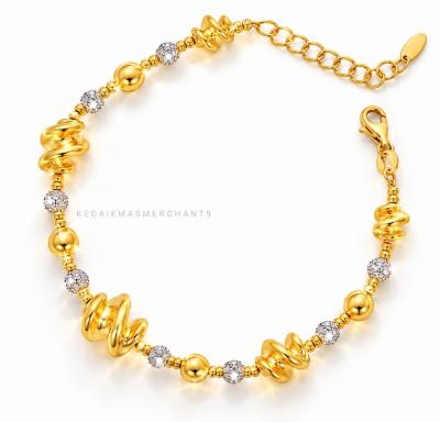 Merchant9 Rantai Tangan NOVA Heliks Circle Candy Dot 2C L:1CM