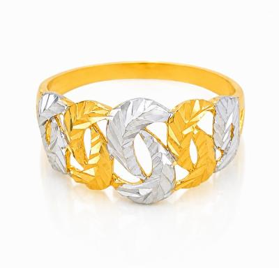 Merchant9 Cincin Emas Gajah Leaf 2C L:0.95CM