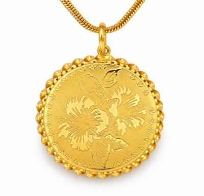 Merchant9 Loket Syiling Bunga Raya L:3.9CM