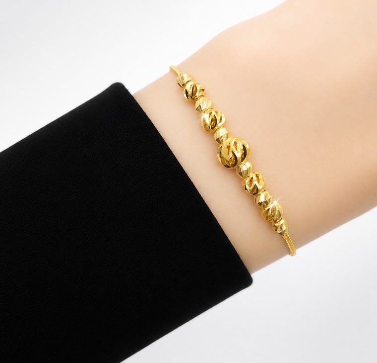 Merchant9 Rantai Tangan Choker Candy Kerawang L:0.5CM