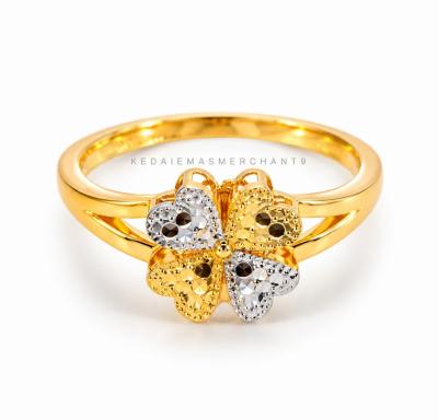 Merchant9 Cincin Emas Clover Honey 2C L:0.85CM