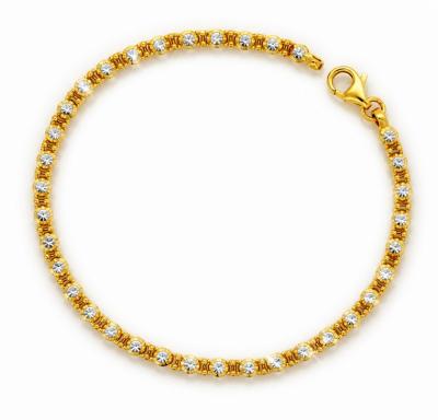 Merchant9 Rantai Tangan Circle Diamond Cut L:0.3CM