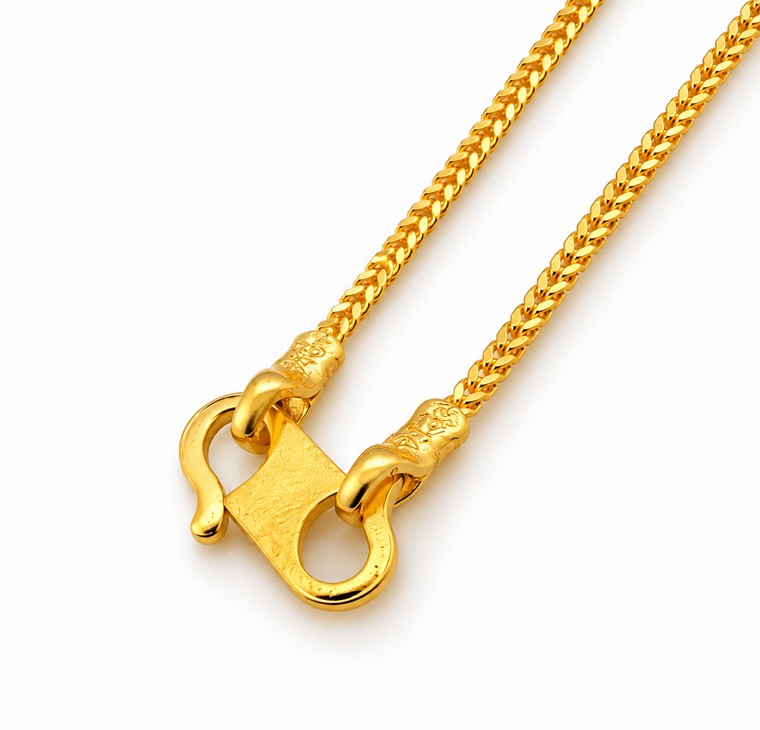 Merchant9 Rantai Leher Mesin Box Choker Bola Planet 2C L:0.1CM