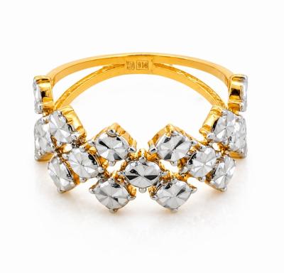 Merchant9 Cincin Emas LOUISE Diamond Cut L:1CM